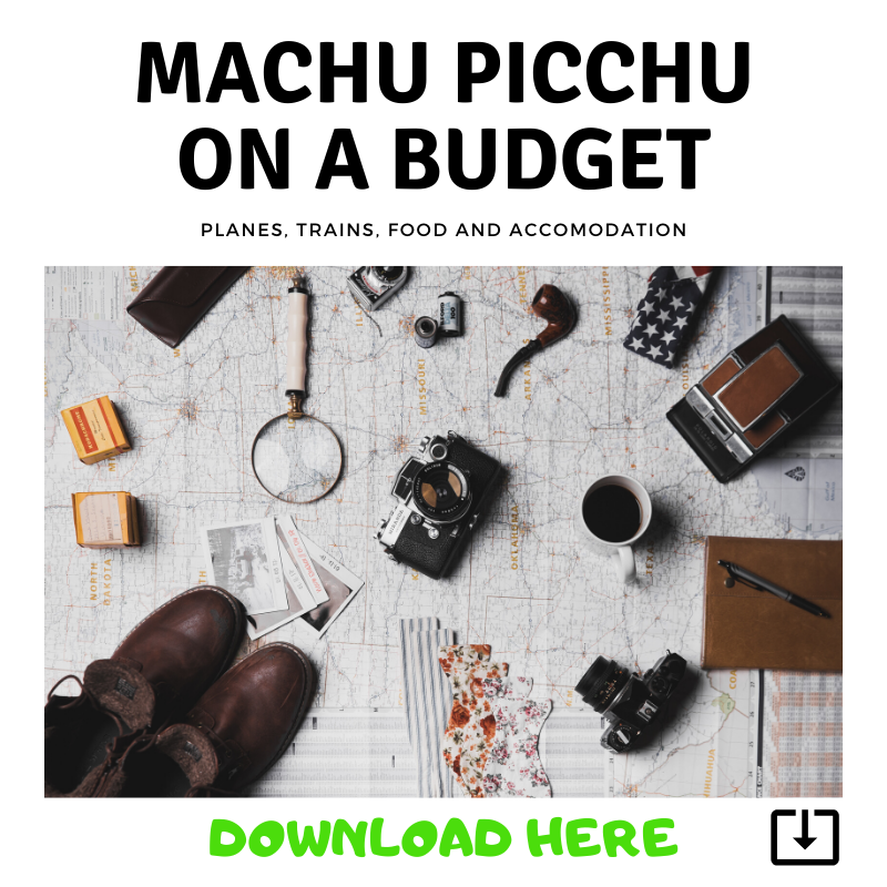 Machu Picchu on a Budget